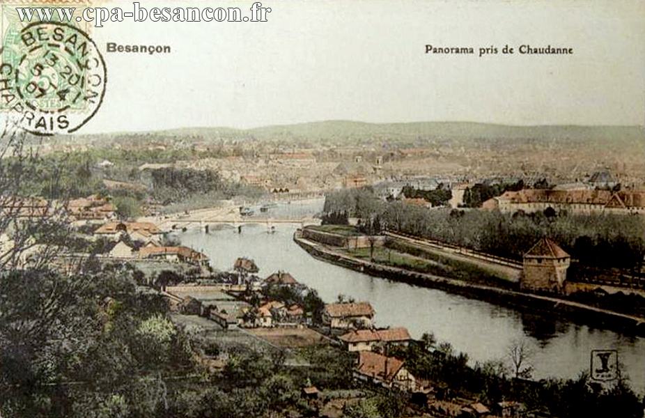 Besançon - Panorama pris de Chaudanne